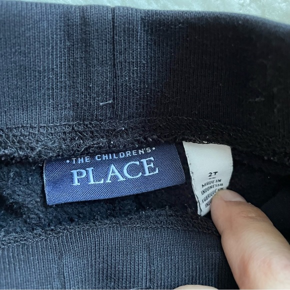 2T Black Joggers Children’s Place - Picture 4 of 4